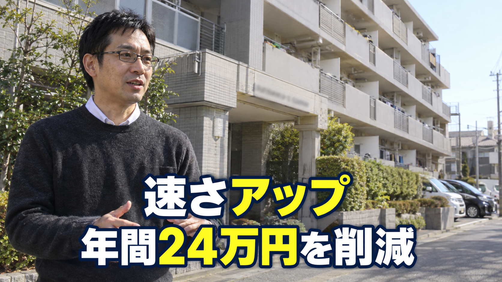 事例3のインタビュー風ビジュアル